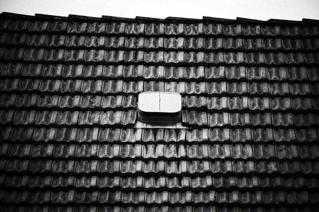 Dachbild als Symbol für zu Hause