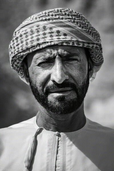 Mann mit starkem Ausdruck