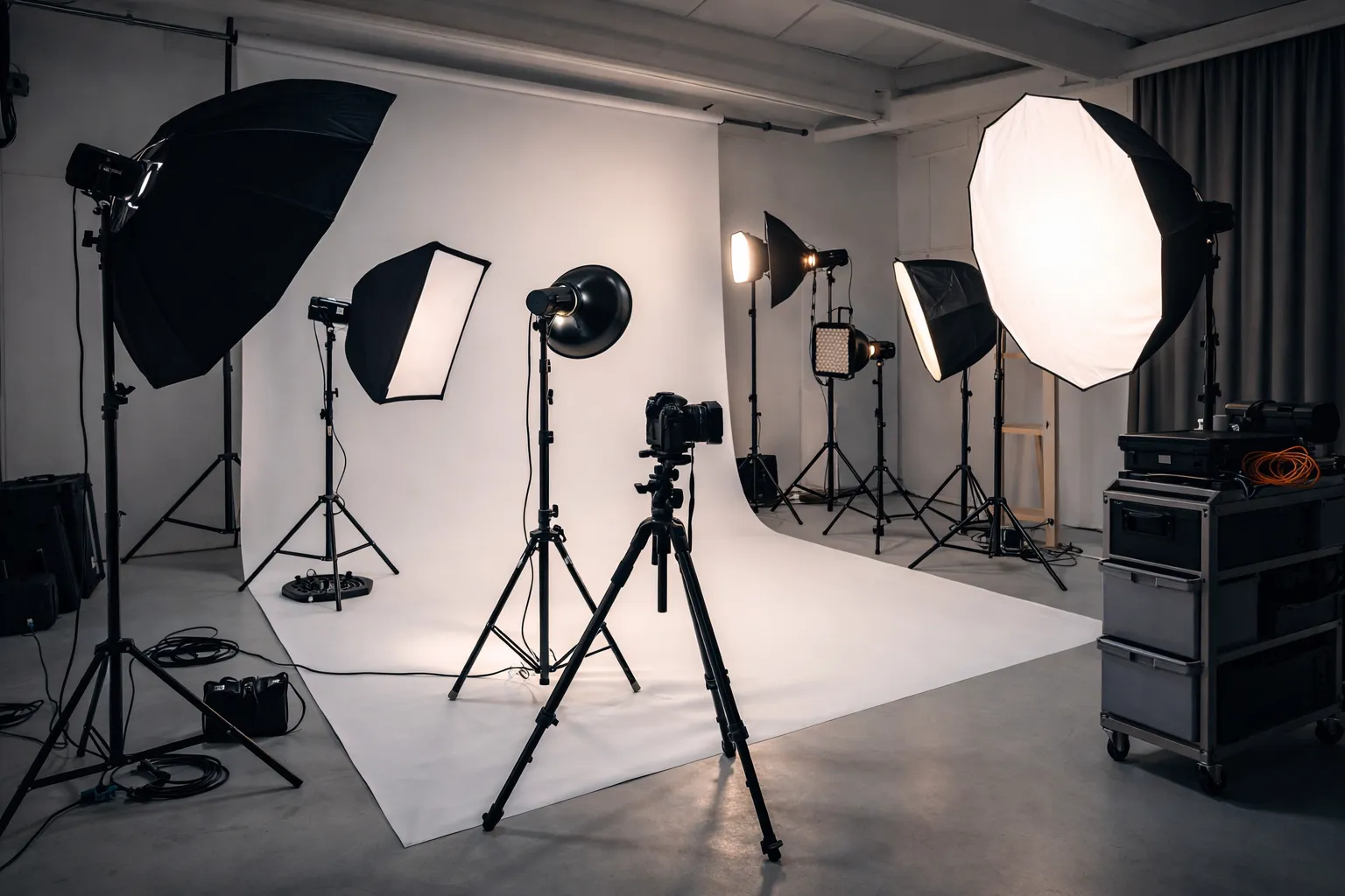 Darstellung eines Fotostudios